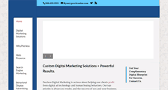 Desktop Screenshot of peerlessdigitalmarketing.com